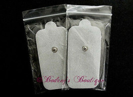 XL Replacement Electrode Pads (4) Extra X-Large for IQ Digital Massagers... - $11.14