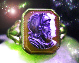 Haunted Antique Ring The Sacred Knight Of Battle Defend & Win Magick Power - $9,177.77