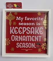 2020 Hallmark Keepsake Ornament Season Sign Block U73/6473 - $14.99