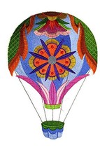 Beautiful Custom Balloon[Bright and Bold Jacobean Balloon] Embroidered Iron On/S - $20.58