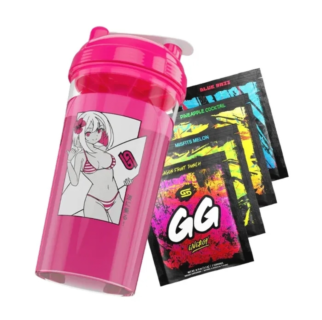 GamerSupps GG Hot Girl Summer Waifu Shaker Cup Brand New SUPER RARE