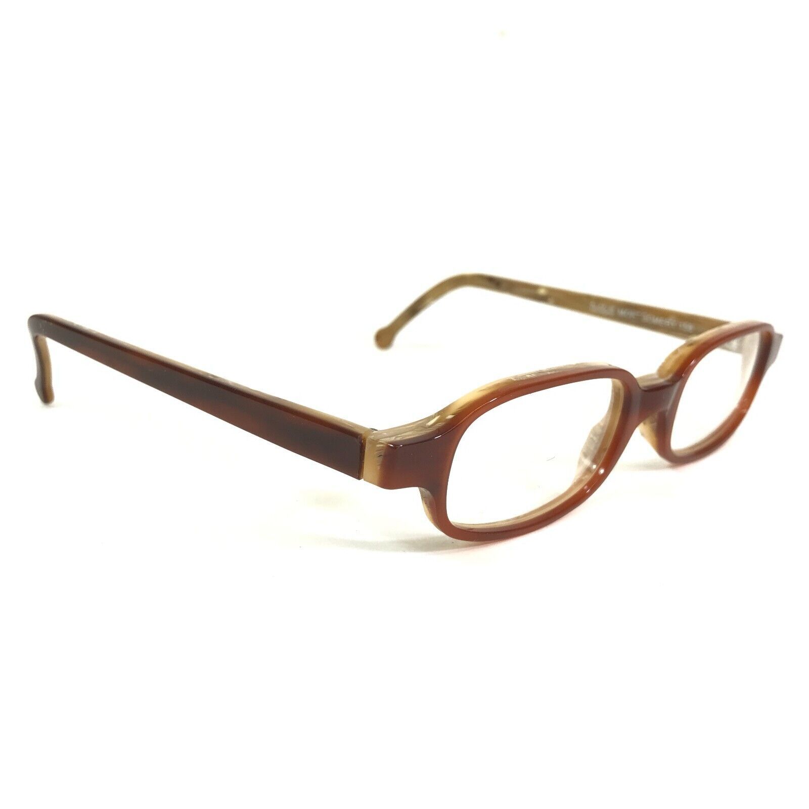 Vintage la Eyeworks Eyeglasses Frames MONTGOMERY 158 Brown Rectangular