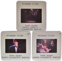 3 1995 FOUR ROOMS Movie 35mm SLIDES Tim Roth Jennifer Beals CLAUDETTE BA... - $23.95