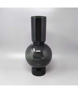 1970s Gorgeous Dark Green Vase by Ca dei Vetrai in Murano Glass. Made in... - $360.00