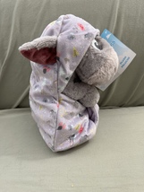 Disney Parks Baby Eeyore in a Hoodie Pouch Blanket Plush Doll New image 9