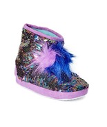 Girls Limited Too Glitter Slippers Size 11/12 13/1 or 2/3 Mermaid Sequins - $18.00
