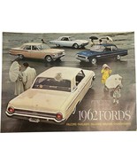 1962 Ford Galaxie Sales Brochure Booklet Catalog Book Old Original - $4.99