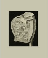 Infant&#39;s Knitted Hood 2. Vintage Knitting Pattern for Baby Bonnet. PDF D... - $2.50