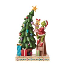 Jim Shore Grinch Christmas Tree Figurine 10.4" High Cindy Decorating Collectible
