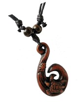 Hawaiian Turtle Necklace Surfing Sea Turtle Pendant Necklace - $73.41