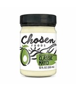 Chosen Foods Avocado Oil Traditional Mayo 12 oz., Non-GMO, 100% Pure, Un... - $18.11