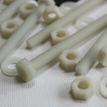 20x hex head screws, nylon, super m6 x 70mm - $30.77