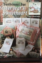 Counted Cross Stitch Book Sunbonnet Sue Yesteryear's Sweetheart Leisure Arts - $22.00
