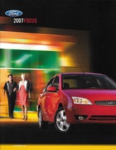 2007 Ford FOCUS sales brochure catalog 07 US SE SES ST - $6.00