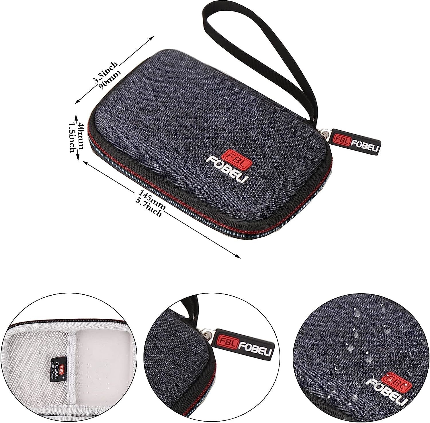  FBLFOBELI Hard Carrying Case Replacement for Lovia