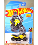 2023 Hot Wheels #67 HW Moto 1/5 DUCATI DESERTX Yellow w/Chrome MC Lace S... - $7.75