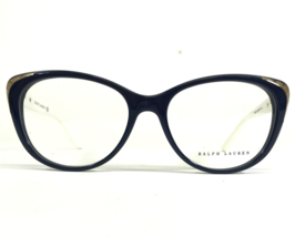 Ralph Lauren Eyeglasses Frames RL 6182 5729 Blue Red White Shiny Gold 54-17-140 - $74.59