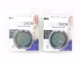 Maybelline ColorShow Compact EyeShadow 20 Beetle Green *Twin Pack* - $9.79