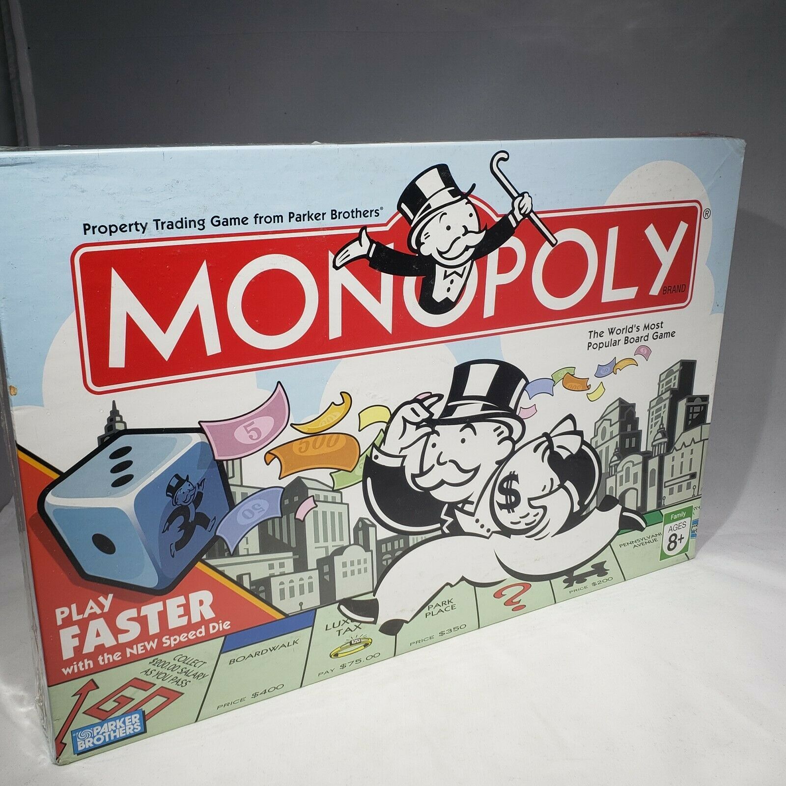 University Games Anti-monopoly Travel Tin Game for sale online