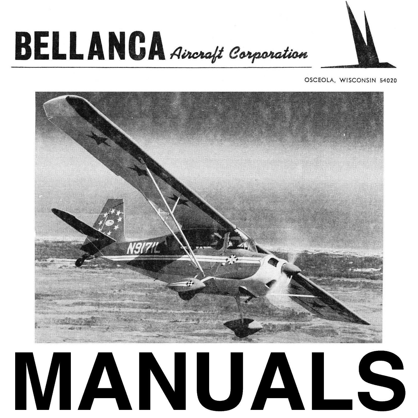 Bellanca Champion Citabria 7ECA 7GCAA 7GCBC 7KCAB Illustrated Parts