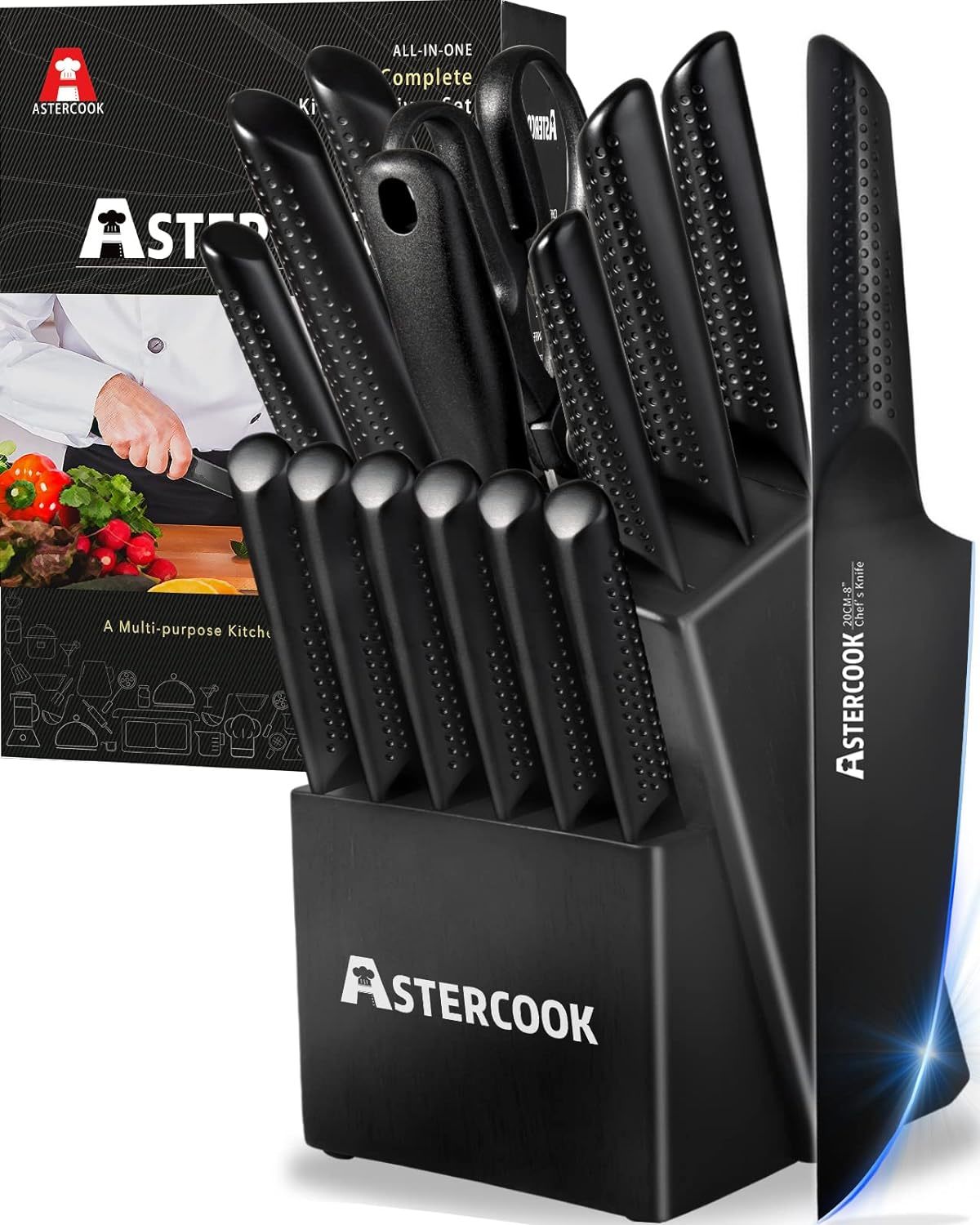 Astercook Germen Chef Knife - Astercook 8 Professional Chef Knife