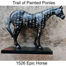 Painted Ponies Epic Horse #1526 Artist Jeffrey Chan Retired 2005 image 1