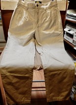 Cabela&#39;s Jeans Mens Size 32 X 32 Straight Leg 56835 White 32 Reg 12&quot; Ris... - $23.49