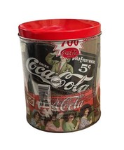 Vintage 1996 Coca Cola Coke Tin Can 700 Pc Jigsaw Puzzle 12"x34" Classic Ads image 2