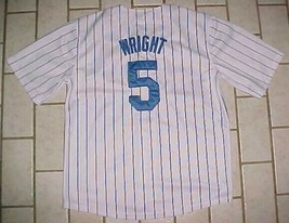 David Wright #5 New York Mets MLB NL Boys White Blue Pinstripe Jersey L ... - $24.74