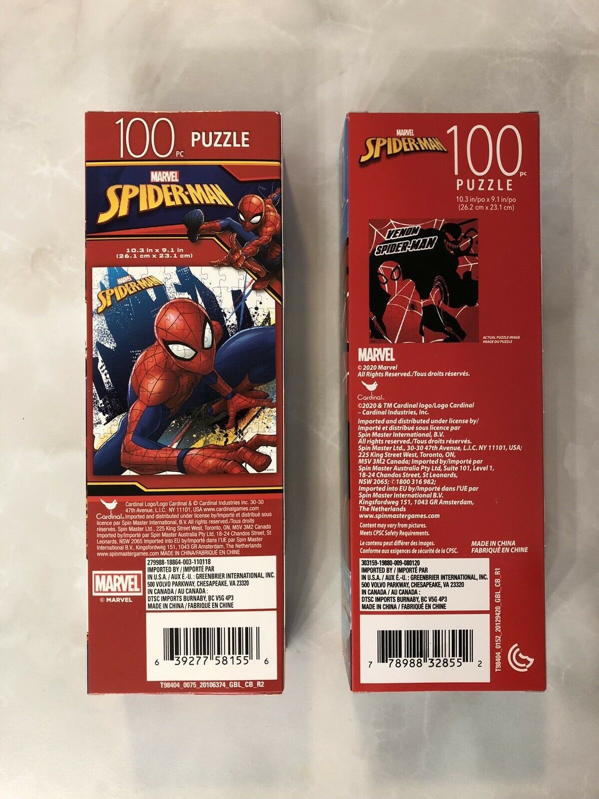 Spiderman 2 X 100 Spider-Man Puzzle