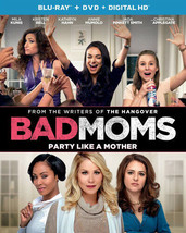 Bad Moms [Blu-ray], Good DVD, Pinkett Smith, Jada,Hernandez, Jay,Hahn, Kathryn,B - $4.20