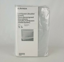 Ikea BLÅVINDA Duvet Cover w/ 2 Pillowcases Gray Full/Queen 303.280.44 New - $84.07