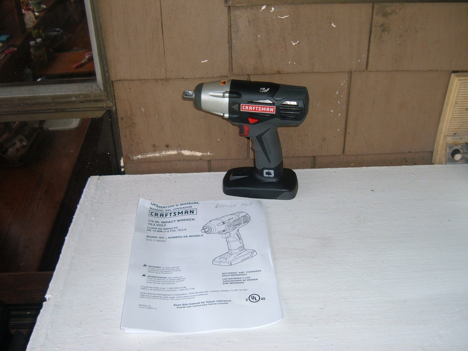 Craftsman 19.2 volt 1 2