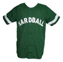 Lil Wayne Hardball Movie Baseball Jersey Button Down Green Any Size image 1