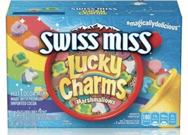 Swiss Miss Milk Chocolate Flavor Hot Cocoa Mix with Lucky Charms Marshma... - $7.99