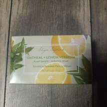 Shugar Soap Works Oatmeal Lemon Verbena Plant Based Vegan Soap 6.25oz, NIB - $7.12