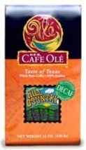 HEB Cafe Ole Whole Bean Coffee 12oz Bag (Pack of 3) (Decaf Taste of the Hill Cou - $41.99