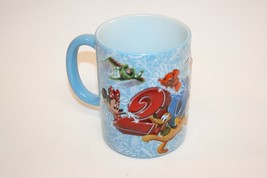 2009 Disney Parks 3-D Coffee Tea Mug Cup Mickey Minnie Goofy Pluto Buzz Nemo - $19.79