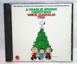 VINCE GUARALDI TRIO A Charlie Brown Christmas Soundtrack CD Fantasy 1988... - $12.86