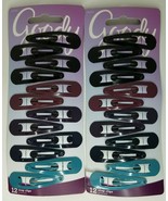 Goody Hair Snap Clips Barrettes 12 pc Lot of 2 #38202 2&quot; Long - $11.99
