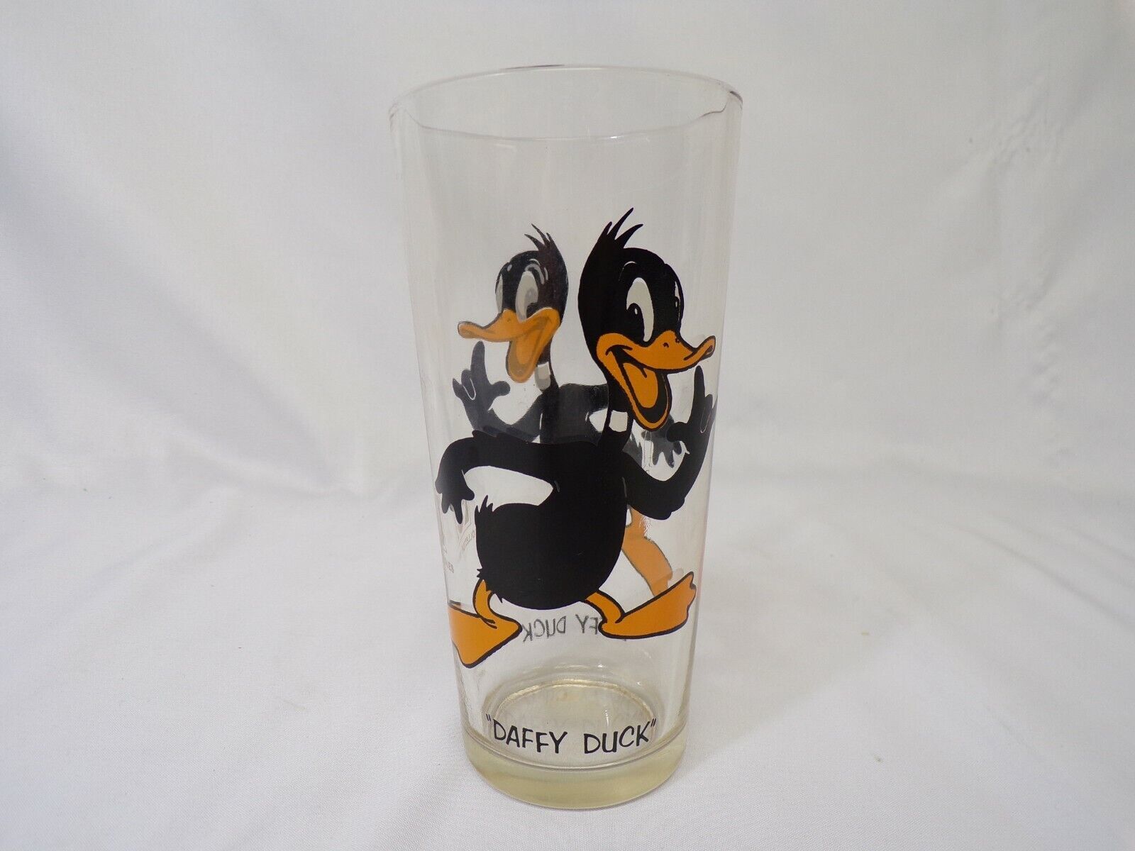 ORIGINAL Vintage 1973 Pepsi Looney Tunes WB Daffy Duck Drinking Glass ...