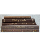 Brown Decorator Books with Gold Titles and Lettering - Set of 5 Books Ha... - $24.95