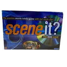 Mattel Scene It Movie Trivia Dvd Game 2003 Real Movie Clips Sealed NEW - $9.89
