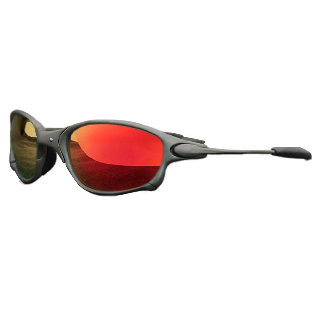  IKON LENSES Replacement Lenses For Oakley Juliet Sunglasses  (Polarized) (+ Red Mirror) : Clothing, Shoes & Jewelry