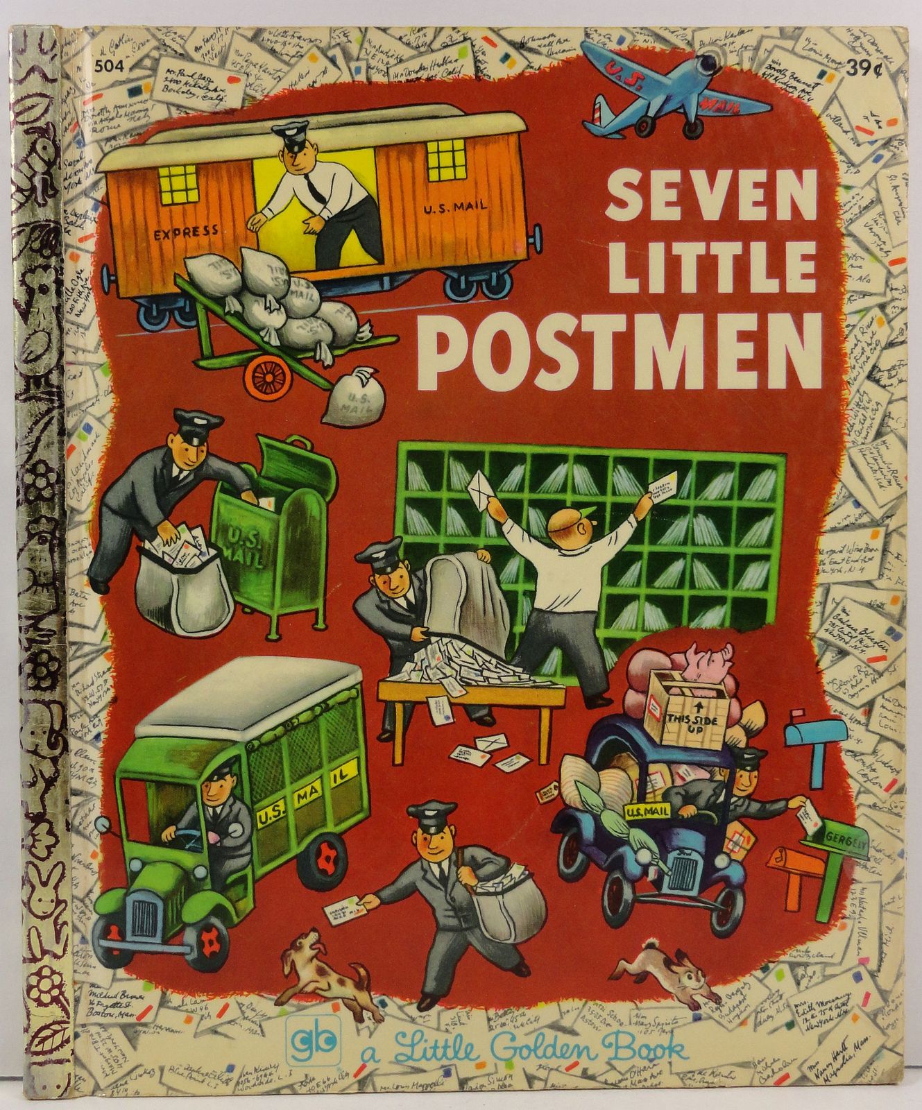 Primary image for Seven Little Postmen Little Golden Book 504