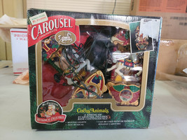 NIB Mr. Christmas Mechanical Collectibles Circus Animals Carousel Ornaments Cute - $59.99