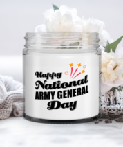 Army General Candle - Happy National Day - Funny 9 oz Hand Poured Candle New  - $19.95