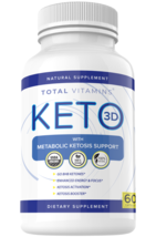 Keto 3D Pills Ultra Keto Burn One Shot Exogenous Ketones - $23.00
