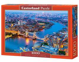 Castorland 1000 Piece Jigsaw Puzzle, Aerial View of London, England, Big... - $23.49