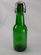 Vintage GROLSCH BEER BOTTLE Green w/ SWING TOP LID 16/15 - $6.92